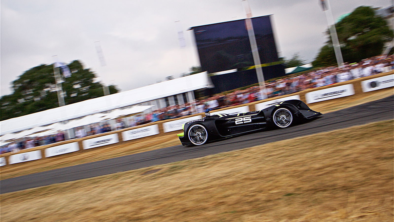 Roborace completes first autonomous Goodwood hillclimb
